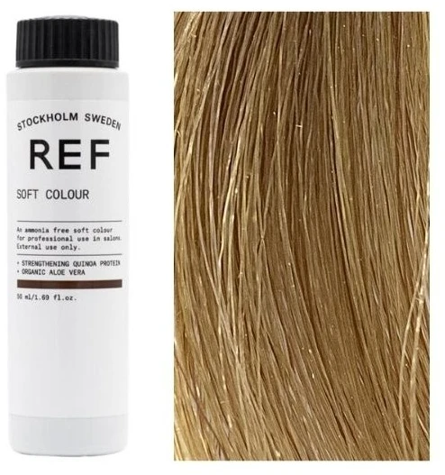 Ref Stockholm REF Soft Colour Vegan Demi-Permanent Hair Dye 9.3 Very Light Golden Skirtas šviesiems plaukams, 50 ml