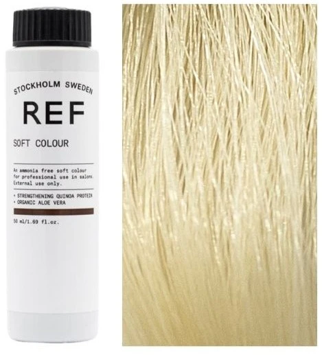 Ref Stockholm REF Soft Colour Vegan Demi-Permanent Hair Dye 10.0 Extra Light Skirtas šviesiems plaukams, 50 ml