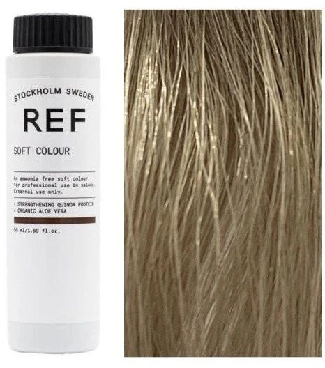 Ref Stockholm REF Soft Colour Vegan Demi-Permanent Hair Dye 10.1 Extra Light Ash Skirtas šviesiems plaukams, 50 ml