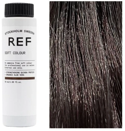 Ref Stockholm REF Soft Colour Vegan Demi-Permanent Hair Dye 5.12 Wenge, 50 ml