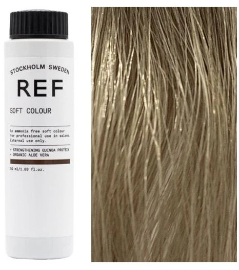 Ref Stockholm, Soft Colour, Vegan, Demi-Permanent Hair Dye, 8.1 Light Ash Skirtas šviesiems plaukams, 50 ml