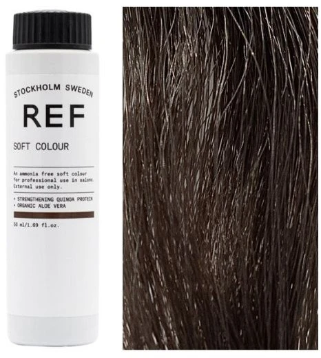 Ref Stockholm REF Soft Colour Vegan Demi-Permanent Hair Dye 4.0 Brown, 50 ml