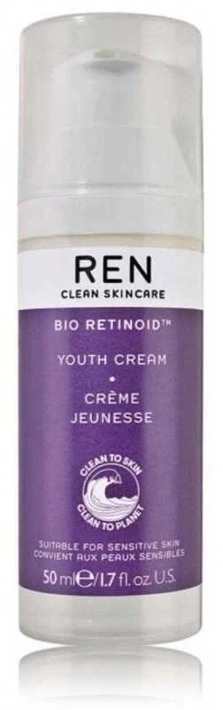 Ren Clean Skincare REN Bio Retinoid™ Youth Kreminis veido kremas nuo raukšlių, 50 ml