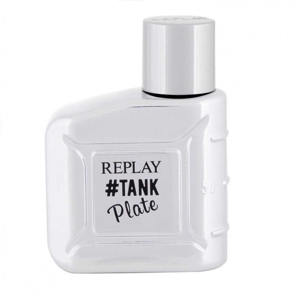 Replay #Tank Plate EDT tualetinis vanduo vyrams, 50 ml