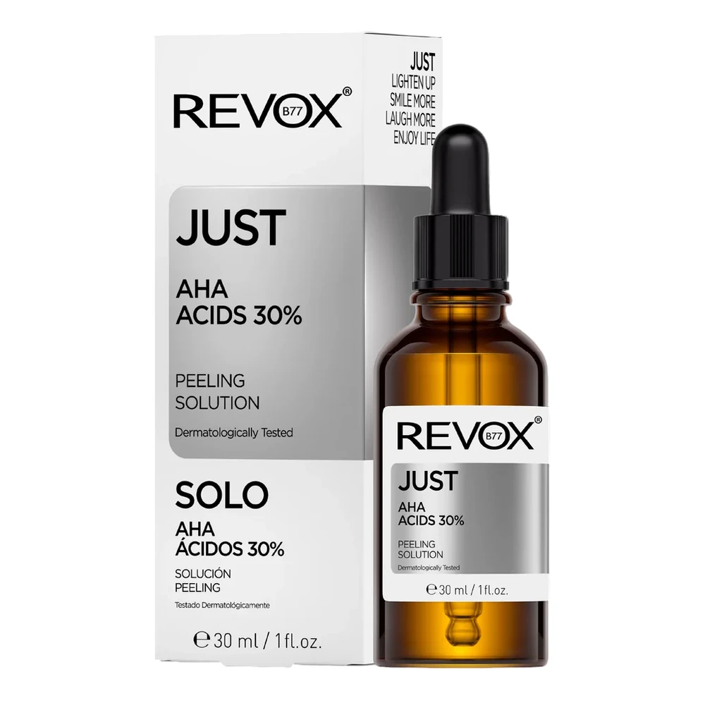 Revox B77 Revox Just AHA ACIDS 30% Peeling šveičiamasis veido serumas, 30 ml