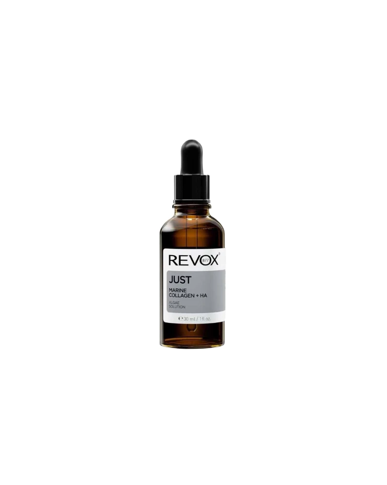 „Revox B77 Just Marine Collagen + HA“ giliai drėkinantis serumas veidui ir kaklui, 30 ml