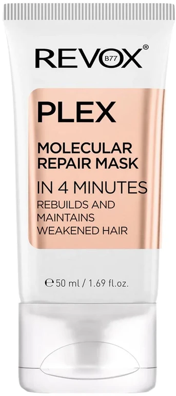 „Revox B77 Plex“ molekulinė plaukų kaukė „Kreminis“ atkuriamoji, 50 ml