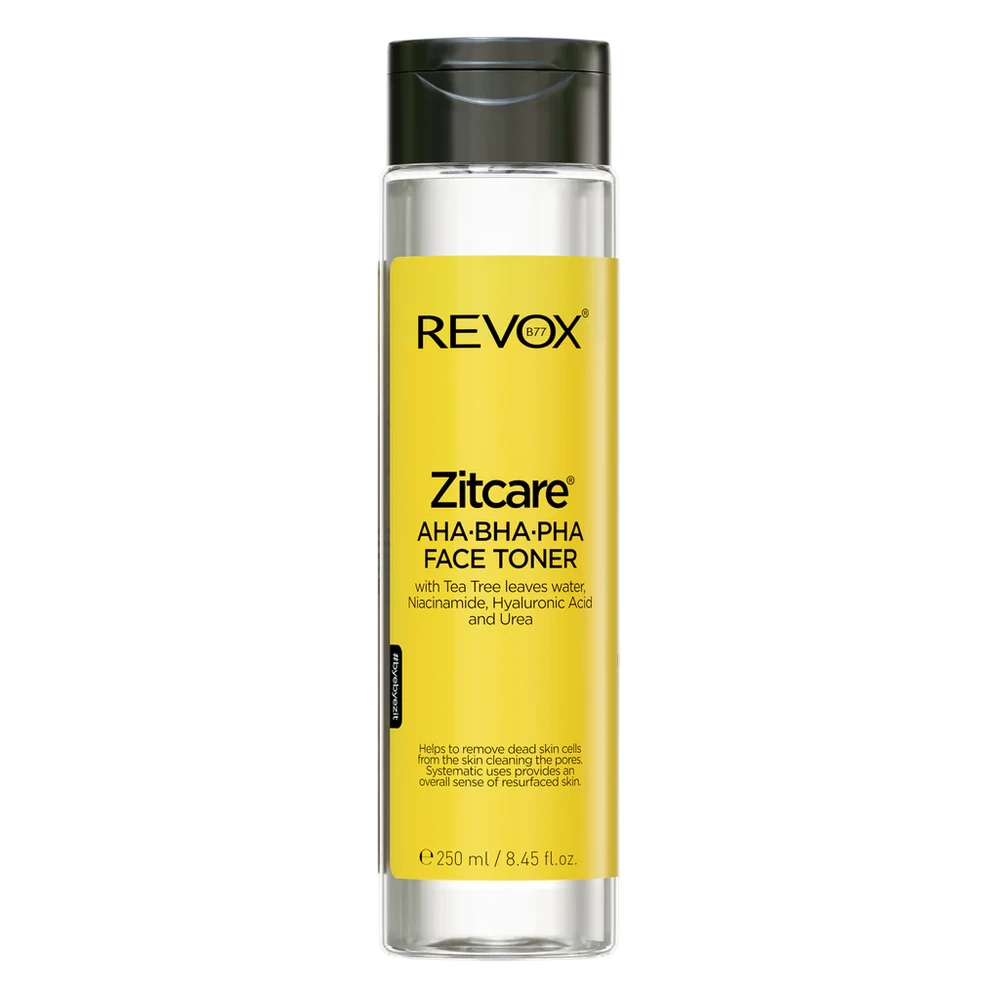 Revox B77 Revox Zitcare Aha Bha Pha aktyvus veido tonikas, 250 ml