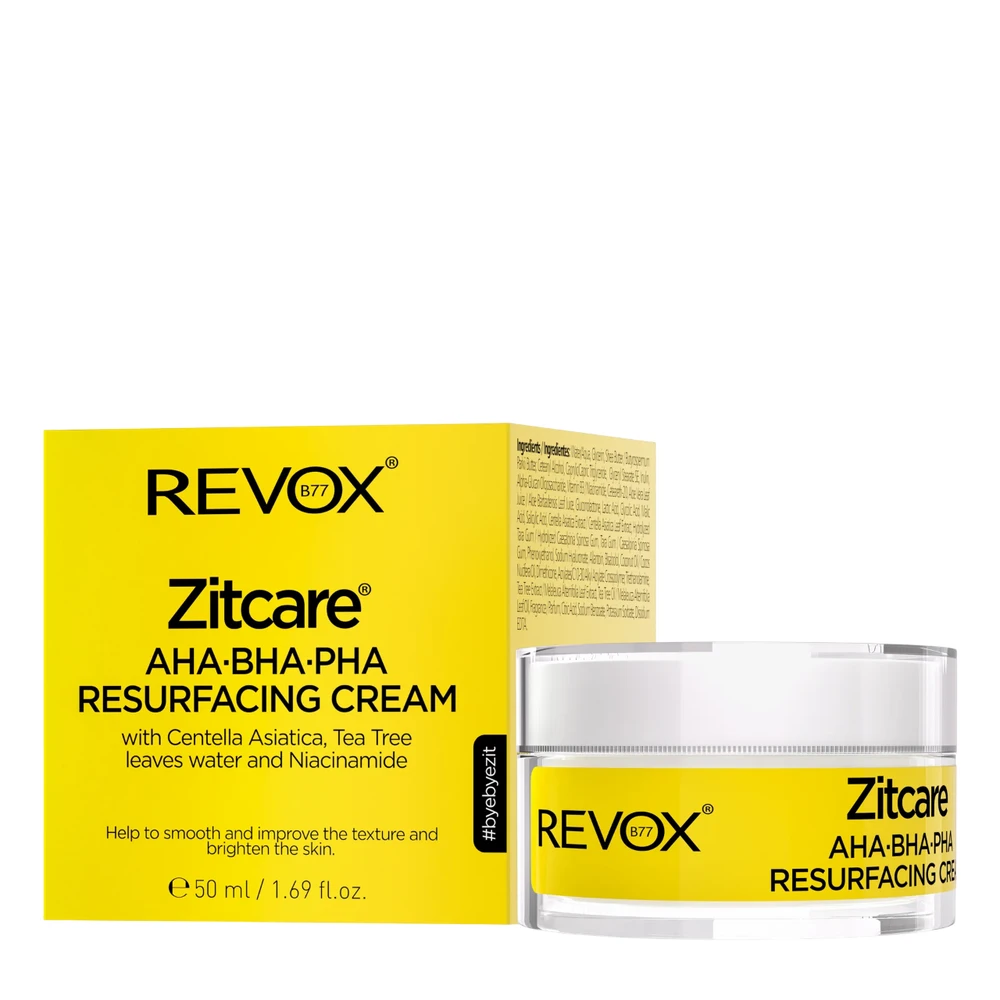 „Revox B77 Zitcare AHA/BHA/PHA“ odos paviršių atnaujinantis kremas, 50 ml
