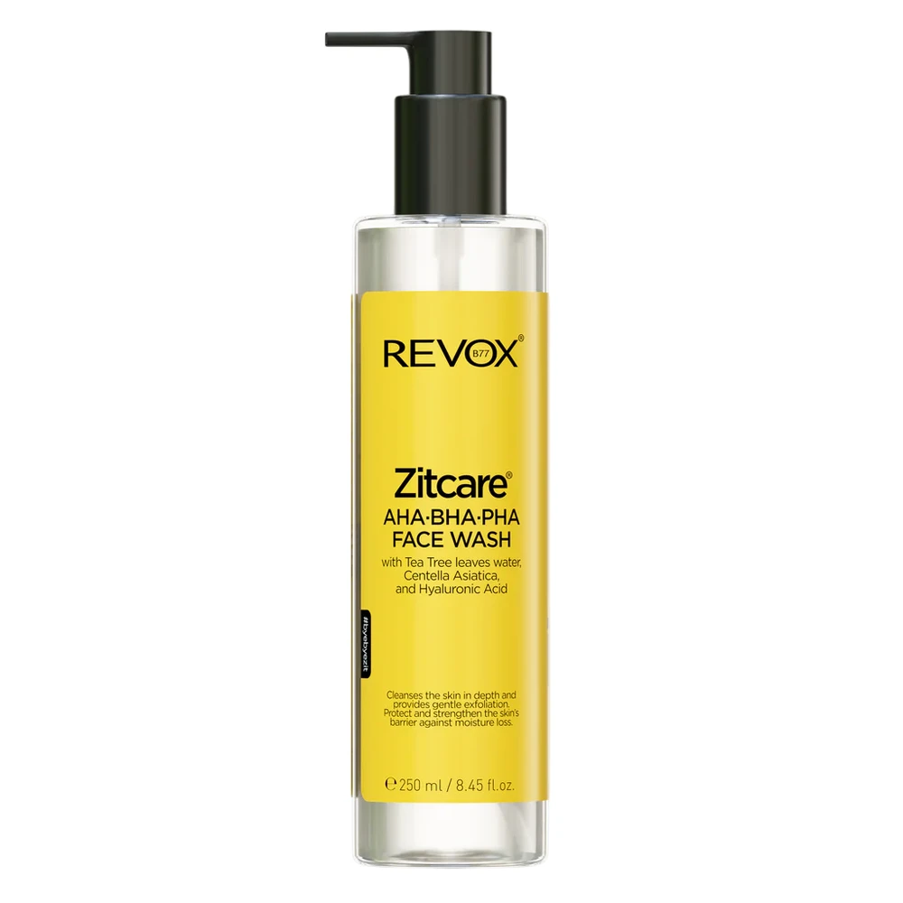 Revox B77, Zitcare, AHA/BHA/PHA, Šveičiamasis, Valomasis Losjonas Veidui, 250 ml
