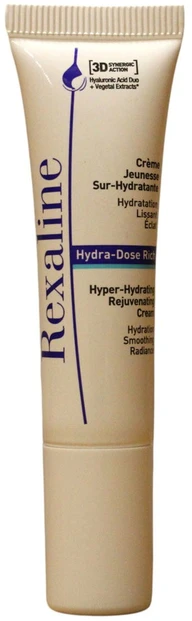 Rexaline, 3D Hydra Dose Rich, Hydrating, Kreminis, For Face, 10 ml *Tester
