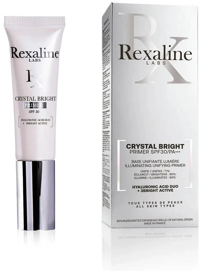apsauganti nuo saulės makiažo bazė Rexaline Crystal Bright Primer Spf30 30ml
