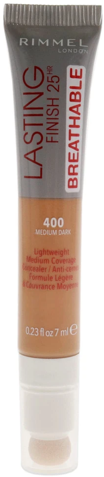 Rimmel London Lasting Finish Natural Medium Coverage Kreminis Maskuoklis 400 Medium Dark, 7 ml