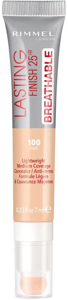 Rimmel London Lasting Finish Natural Medium Coverage Kreminis Maskuoklis 100 Fair, 7 ml