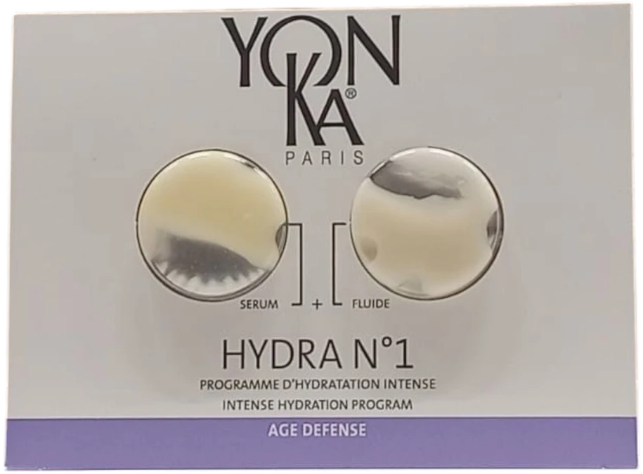 Rinkinys „YonKa“: veido serumas nuo senėjimo, 1,5 ml *mėginėlis + drėkinamasis serumas nuo senėjimo, 1,5 ml *mėginėlis
