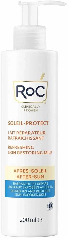 ROC Soleil-Protect Refreshing Skin Restoring Milk atkurianti priemonė odai po deginimosi, 200 ml