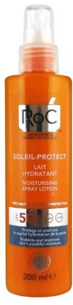 "Roc Soleil Protect drėkinamasis purškiamasis losjonas Spf50+ 200ml
