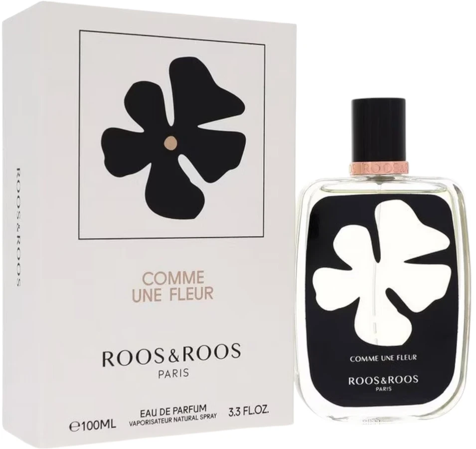 Roos & Roos Comme Une Fleur EDP parfumuotas vanduo unisex, 100 ml