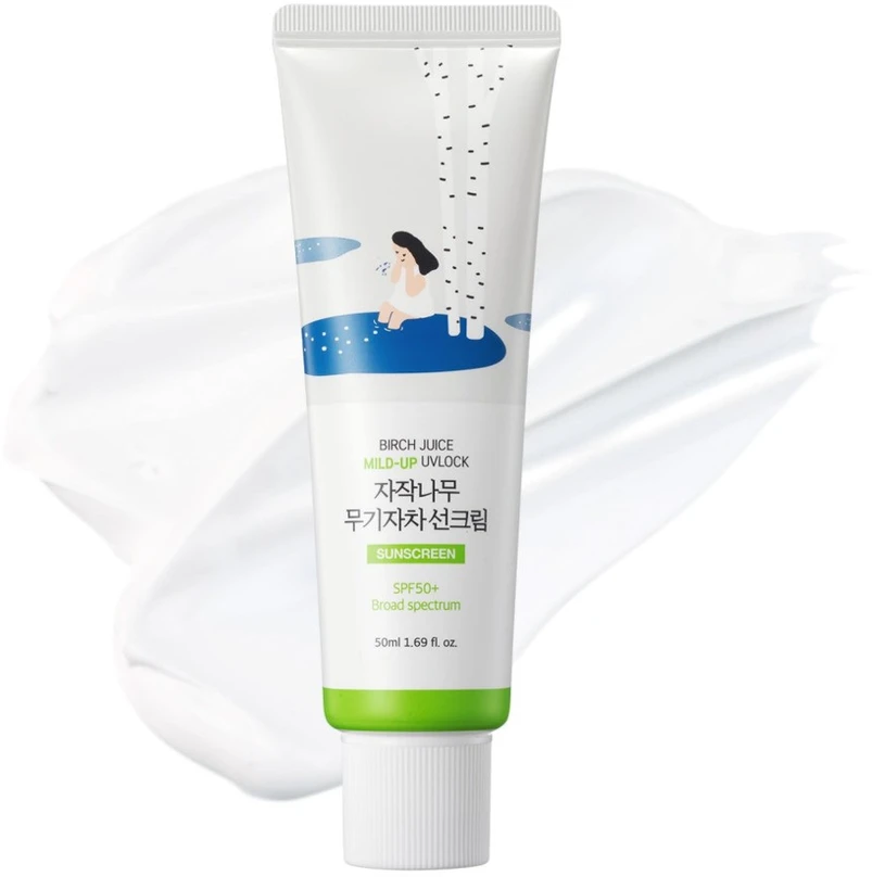 ROUND LAB SPF50 kremas nuo saulės su beržų sula, 50 ml