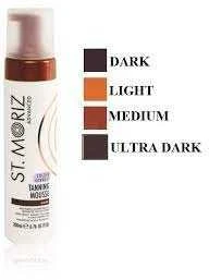 savaiminio įdegio putos St. Moriz Tanning Mousse Colour Corrector Medium 200ml