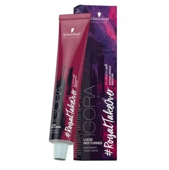 Schwarzkopf Igora Royal TakeOver Lucid Nocturnes 5-113 šviesiai rudas Cendre Extra Matt, 60 ml