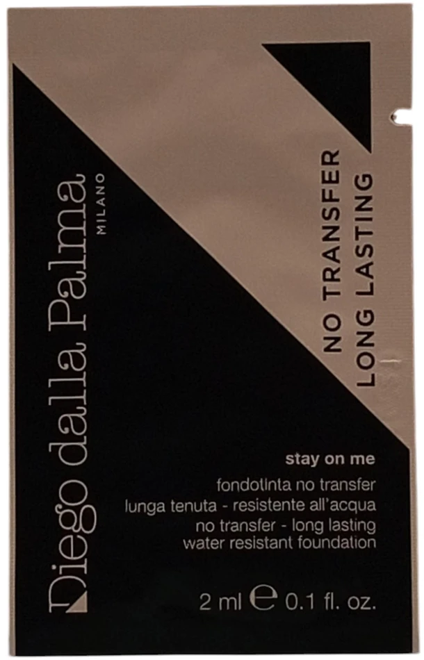 Rinkinys, Diego Dalla Palma, Stay On Me, ilgai išliekantis, Kreminis makiažo pagrindas, 265W, 12 vnt., 2 ml *Mėginys