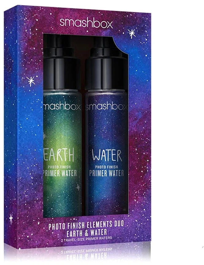 Dviejų spalvų rinkinys, „Smashbox“, „Cosmic Celebration Earth“ – „Vanduo“, skystas makiažo pagrindas, 2 vnt., 30 ml