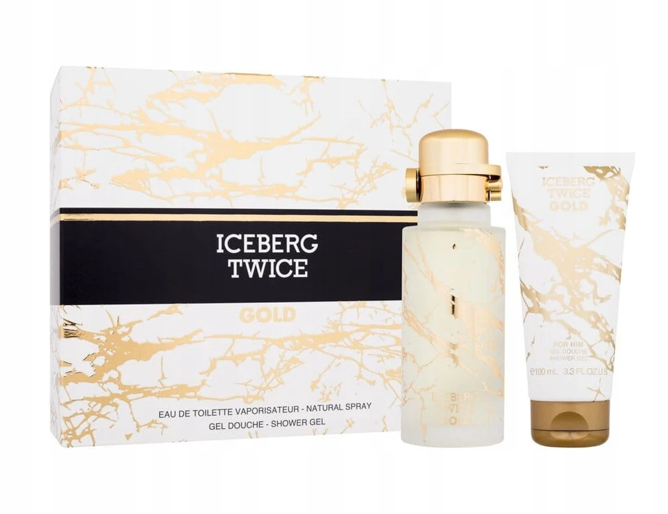 Iceberg Twice Gold rinkinys vyrams (EDT, 125 ml + dušo želė, 100 ml)