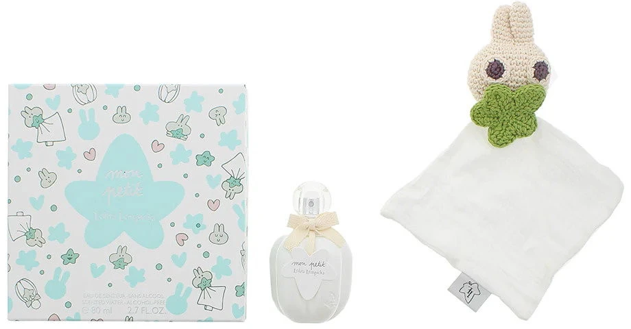 Rinkinys Lolita Lempicka: Mon Petit kvapnusis purškalas moterims, 150 ml + Mon Petit zuikutis kolekcinis pliušinis žaislas