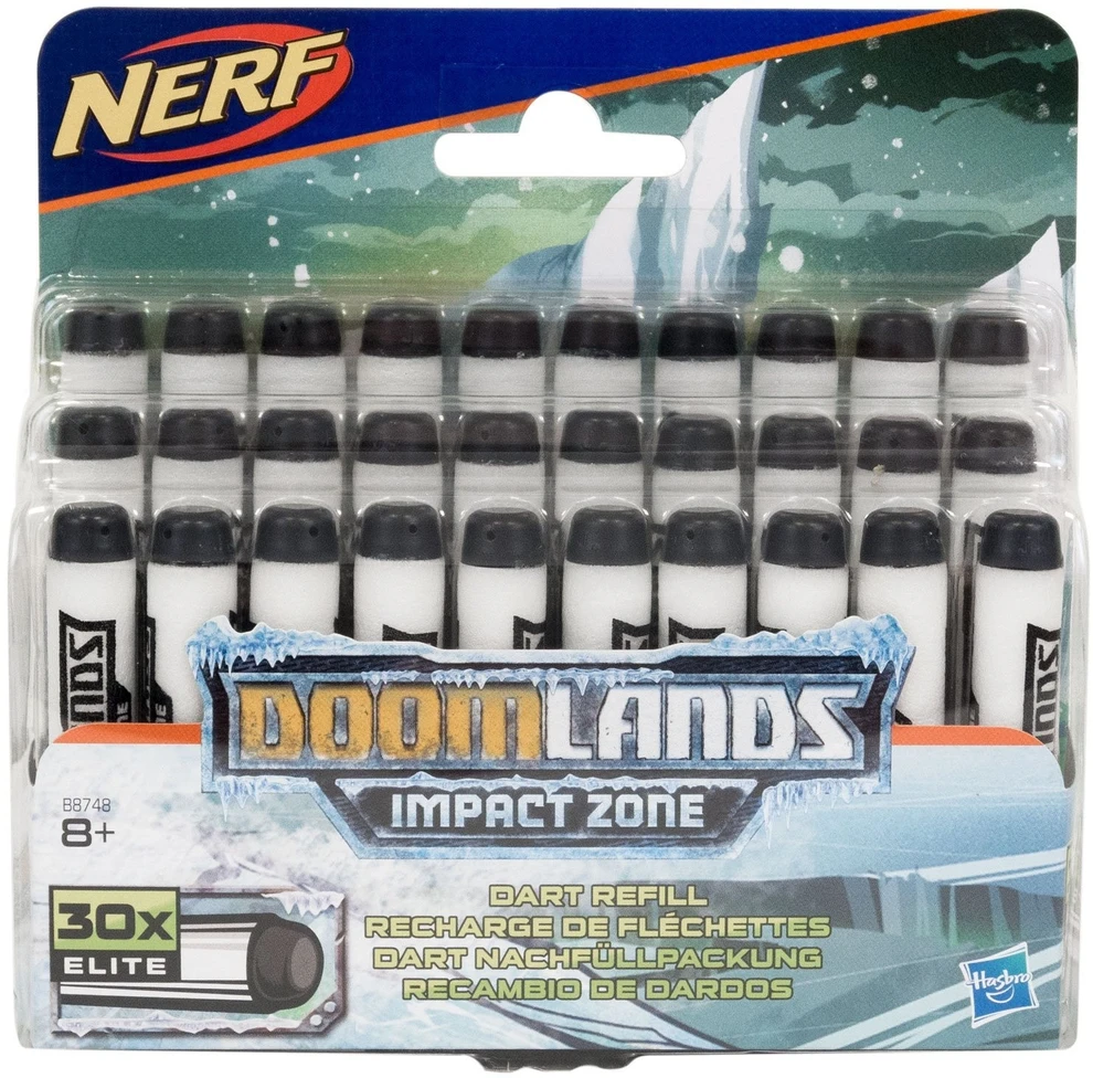 Rinkinys, Nerf, DoomLands Impact Zone, papildymas, smiginio, berniukams, 8+ metų, 30 vnt.