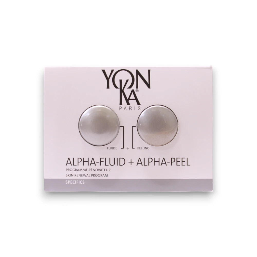 Rinkinys „YonKa“: „Alpha“ šveičiamasis losjonas, 1 ml *mėginėlis + „Alpha“ skystis veidui, 1 ml *mėginėlis