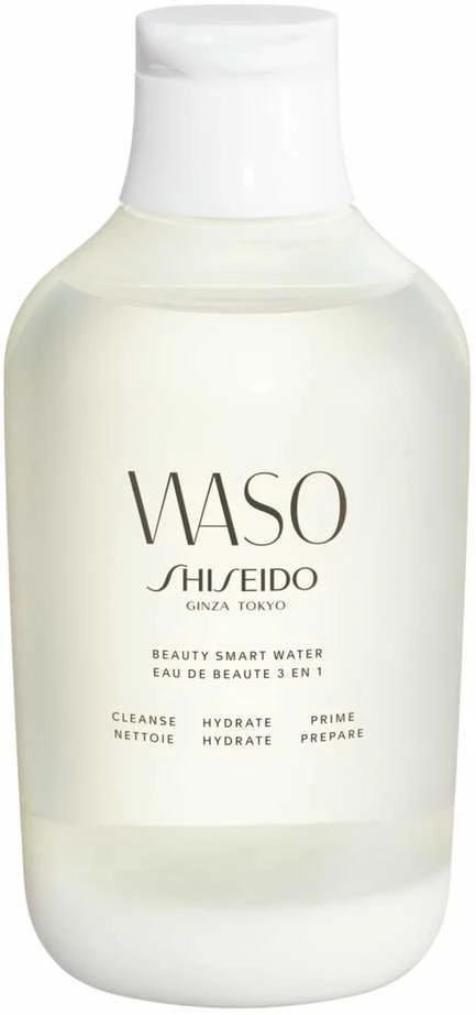 Shiseido, Waso Beauty Smart, valomasis micelinis Vanduo, visiems odos tipams, 250 ml *Mėginys