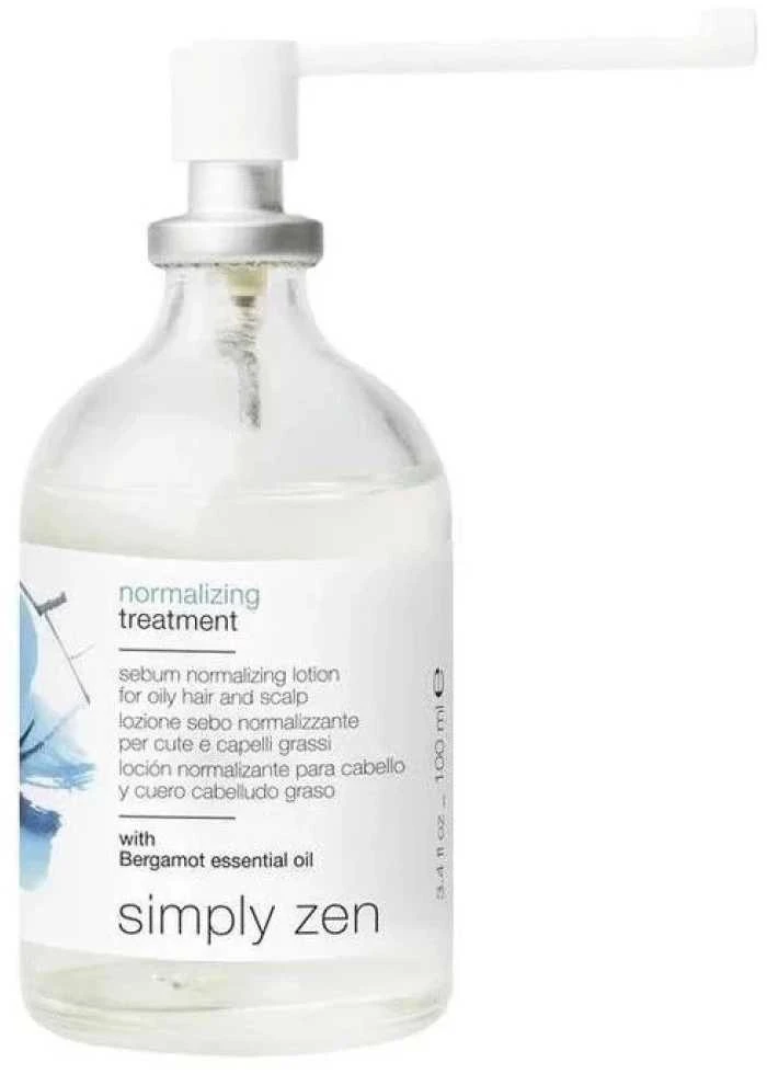 „Simply Zen“, normalizuojantis, nenuplaunamas galvos odos serumas, skirtas pusiausvyros atkūrimui, 100 ml