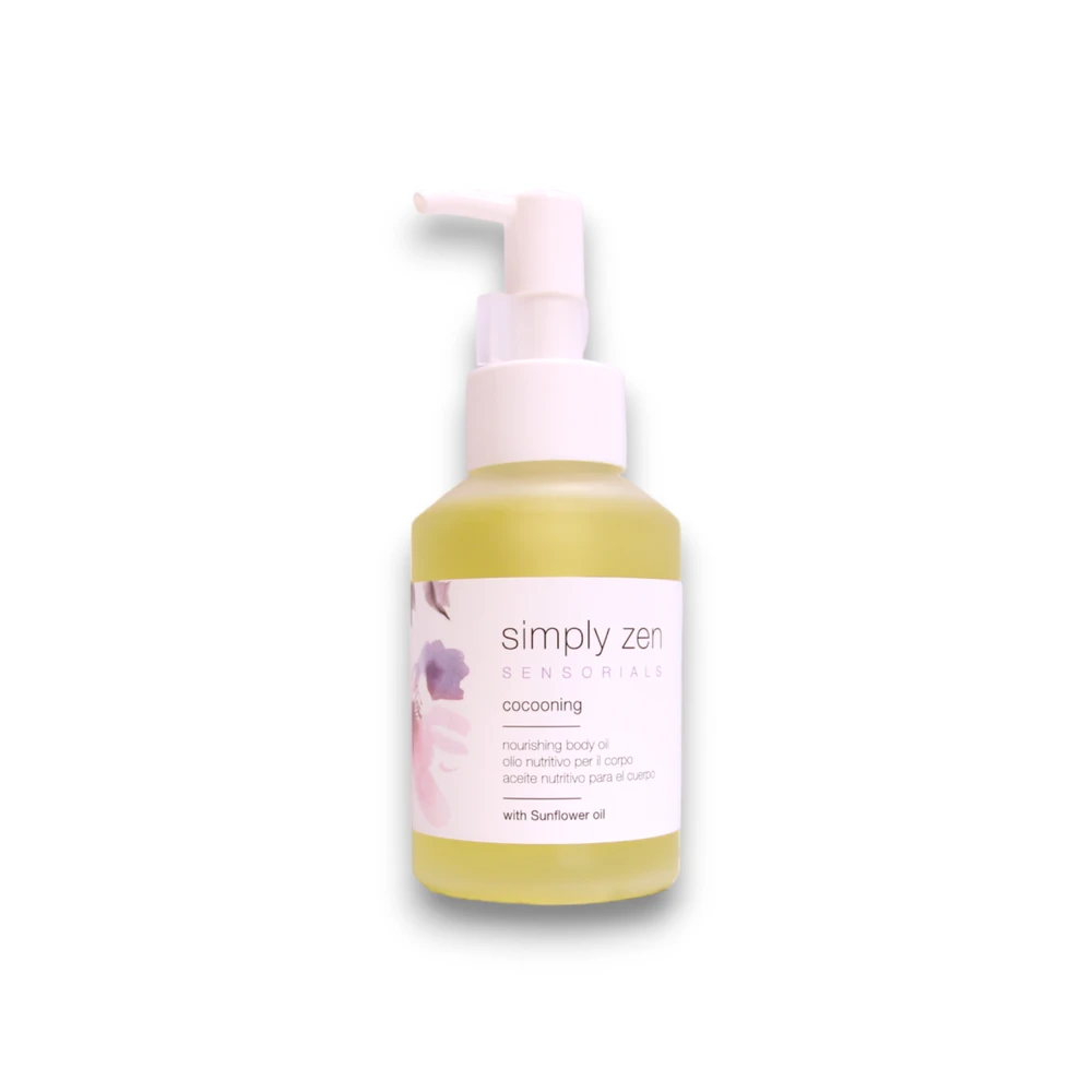 „Simply Zen Sensorials Cocooning“ maitinamasis kūno aliejus dienai, 100 ml