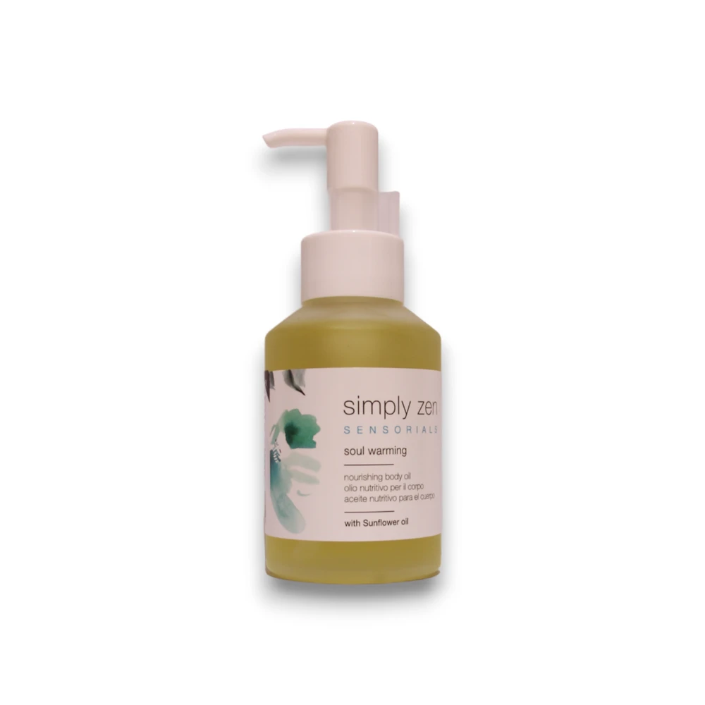 „Simply Zen Soul Warming“ maitinamasis kūno aliejus dienai, 100 ml