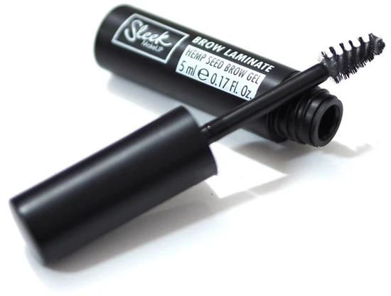 Sleek MakeUP Eyebrow Gel Juodas, 5 ml