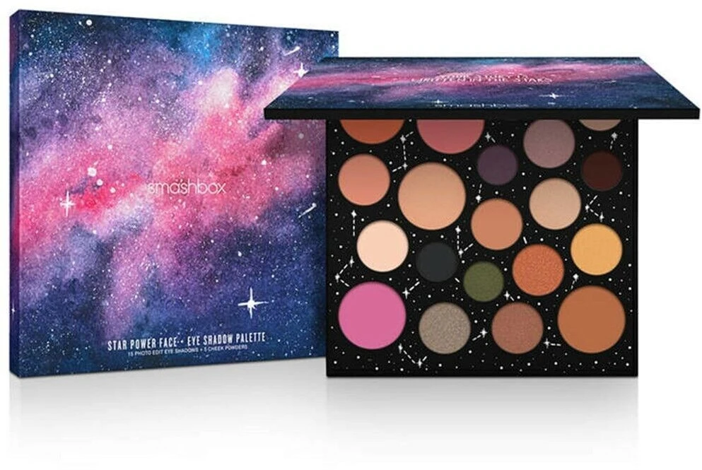 „Smashbox Cosmic Celebration“ gaivios spalvos ir blizgesio veido paletė 7,5 g