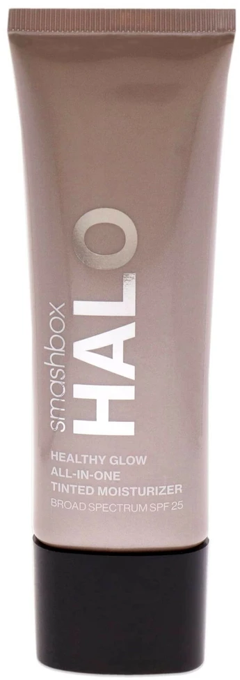 „Smashbox Halo Healthy Glow“ drėkinamasis tonuotas drėkiklis su vidutinio įdegio SPF 25, 40 ml