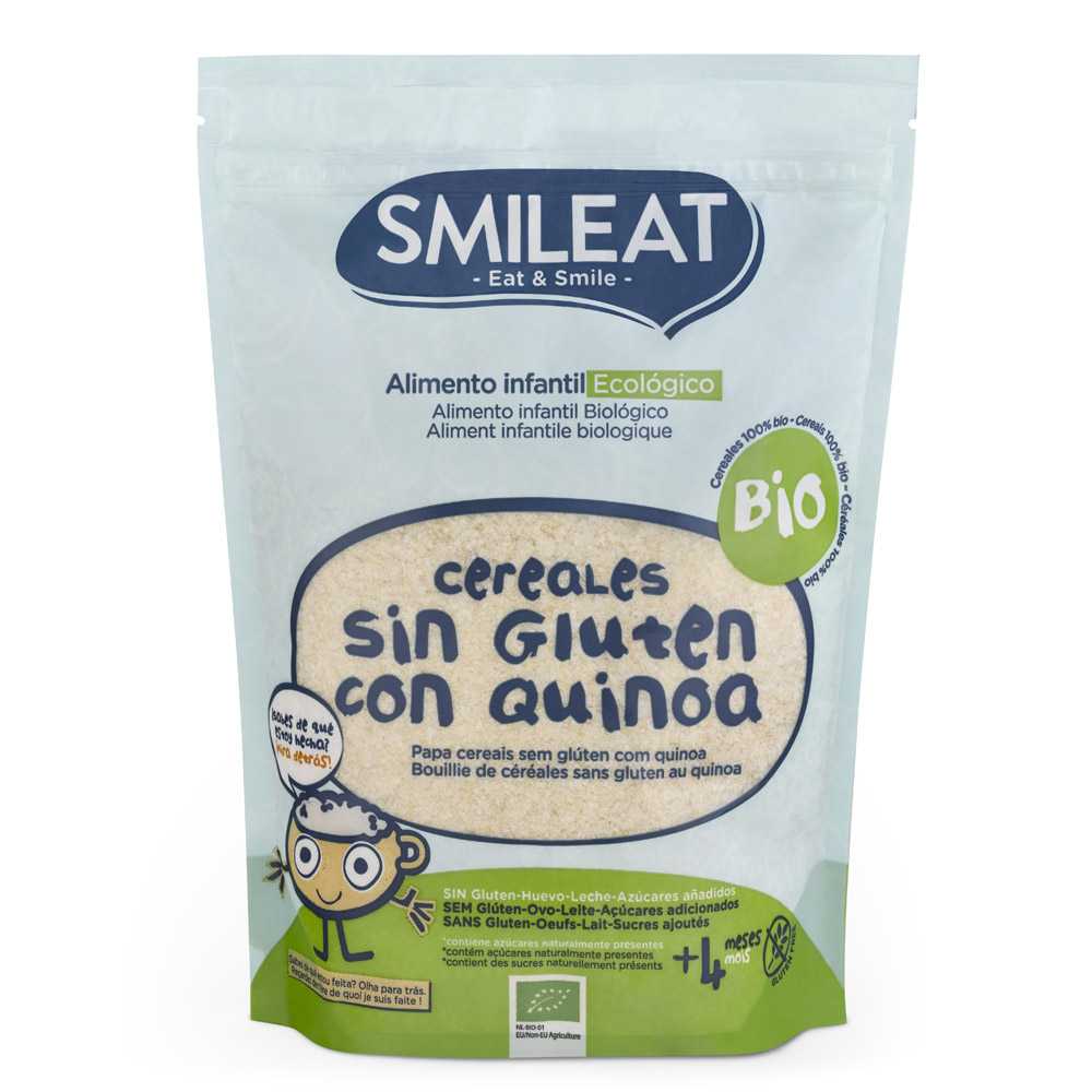 "Smileat" dribsniai be glitimo su kvinoja Bio 200g