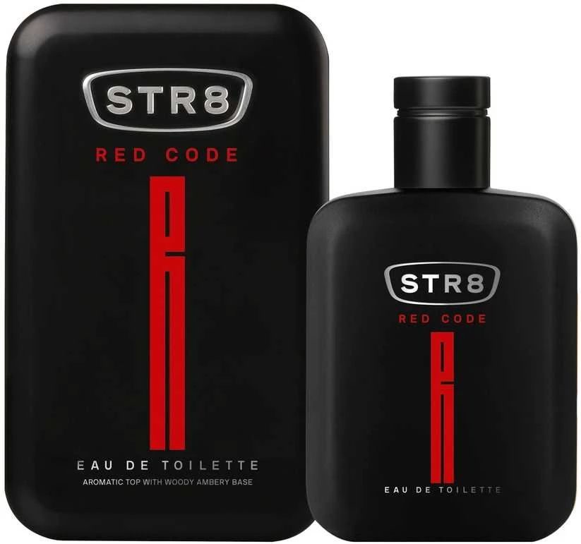 STR8 Raudona Code EDT tualetinis vanduo vyrams, 100 ml