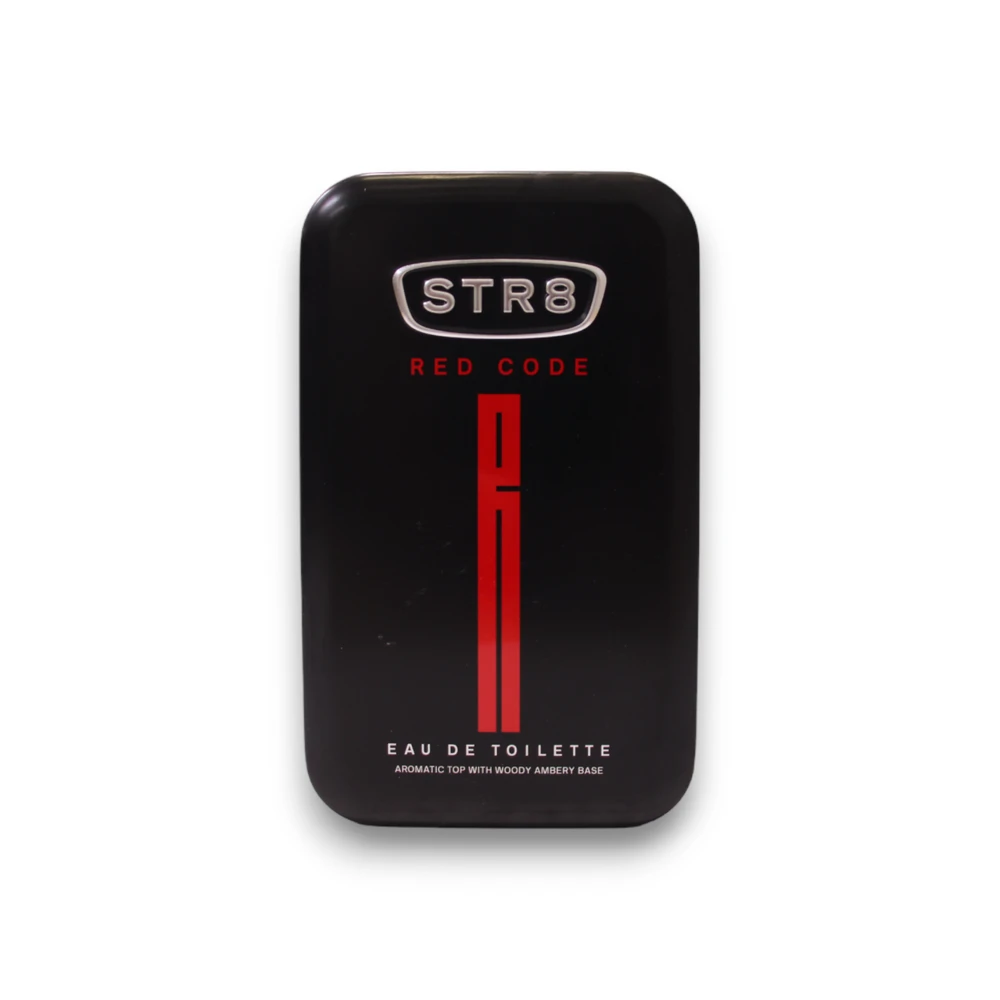 STR8 Raudona Code EDT tualetinis vanduo vyrams, 50 ml
