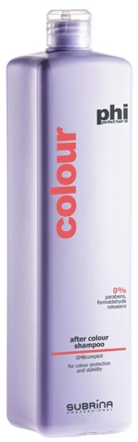 Subrina Professional Phi After Color plaukų šampūnas spalvos gaivumui, 1000 ml