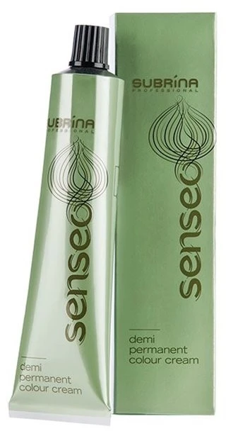 Subrina Professional Senseo pusiau permanentiniai plaukų dažai be amoniako 9/4 ryškiai šviesiai blondinė auksinė, 60 ml