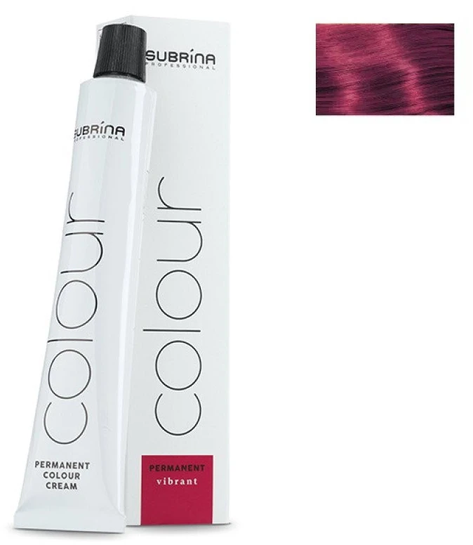 Subrina Professional Vibrant Colour Permanent Hair Dye 6/65 Dark Skirtas šviesiems plaukams Mahogany, 100 ml