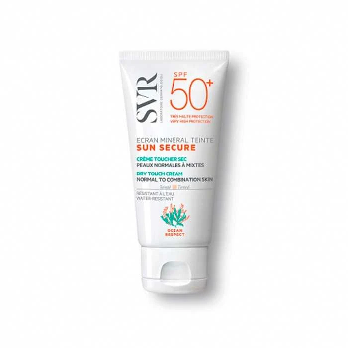Svr Sun Secure Ecran Mineral Teinte SPF 50+ apsauginis kremas nuo saulės, 50 ml