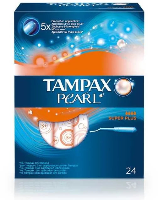 "Tampax Pearl Superplus" 24 vienetai
