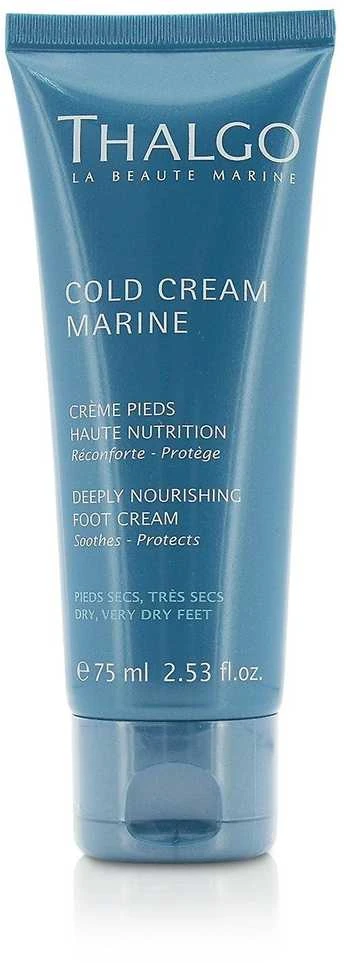Thalgo Cold Kreminis Marine Deeply maitininantis Foot Kreminis giliai maitinantis pėdų kremas, 75 ml