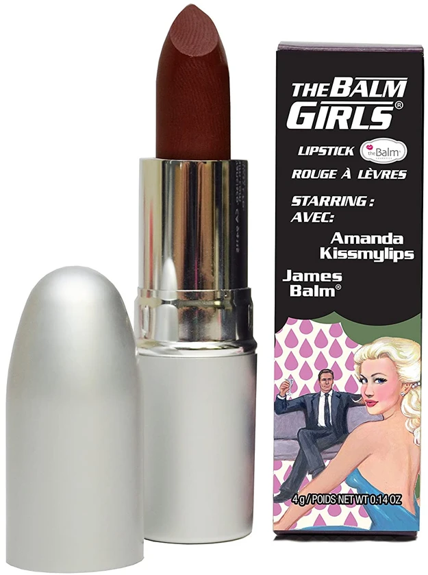 theBalm The Balm Girls Kreminis lūpų dažai, kaštoninės uogos, 4 g