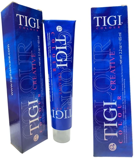 Tigi Bed Head Tigi Colour Creative ilgalaikiai plaukų dažai 5/7 šviesiai pelenų rudi, 60 ml