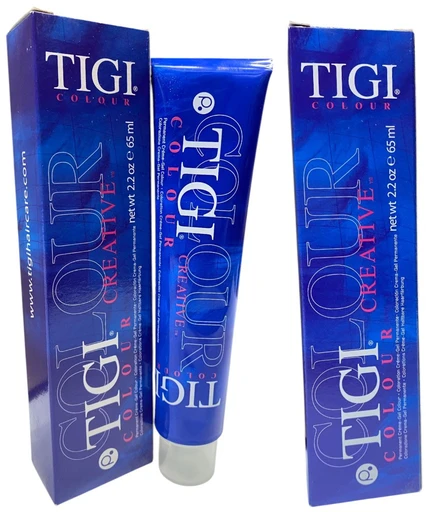 Tigi Bed Head Tigi Colour Creative ilgalaikiai plaukų dažai 8/3 auksinė blondinė, 60 ml